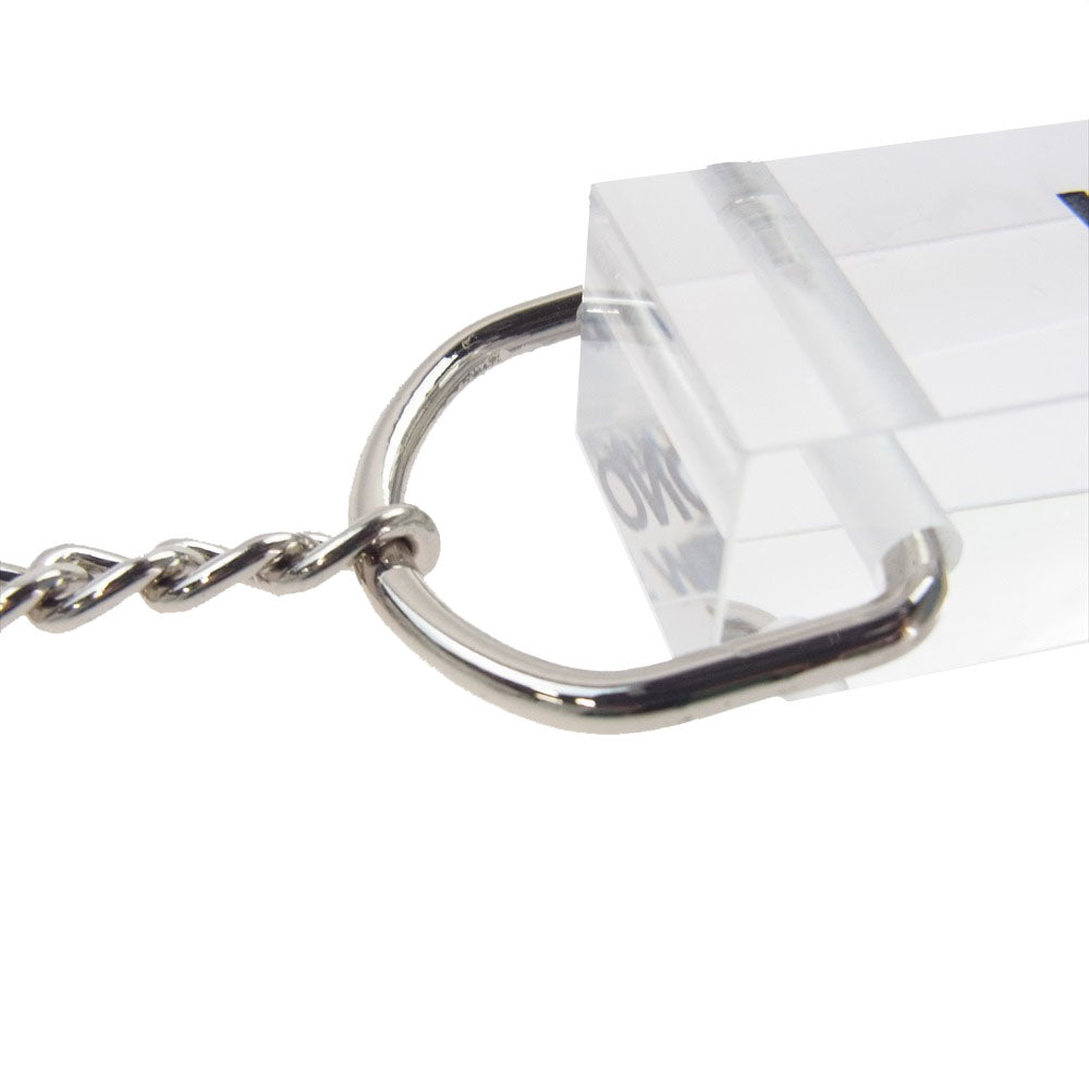 WTAPS ダブルタップス 201VEDT-AC01 KEY HOLDER ACRYLIC 315 CLEAR アクリル キーホルダー  クリア系【中古】