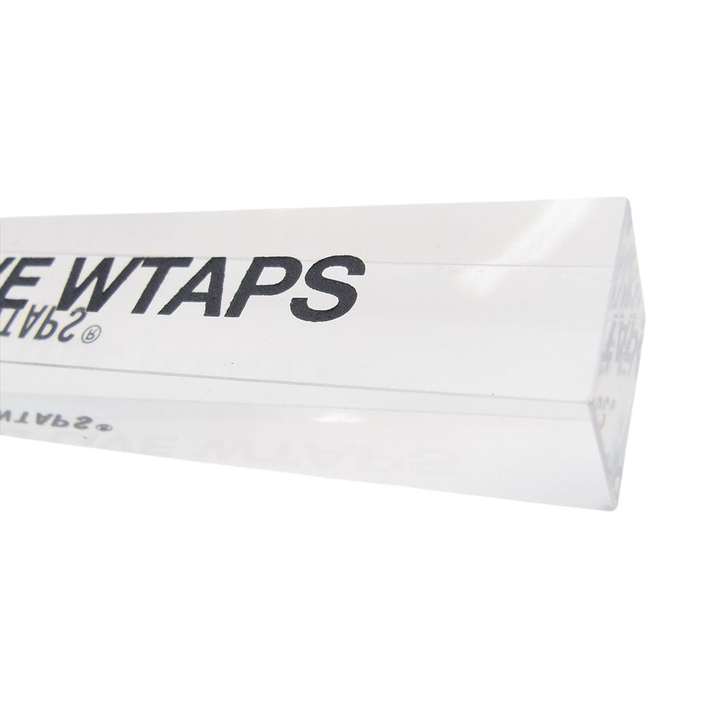 WTAPS ダブルタップス 201VEDT-AC01 KEY HOLDER ACRYLIC 315 CLEAR アクリル キーホルダー  クリア系【中古】