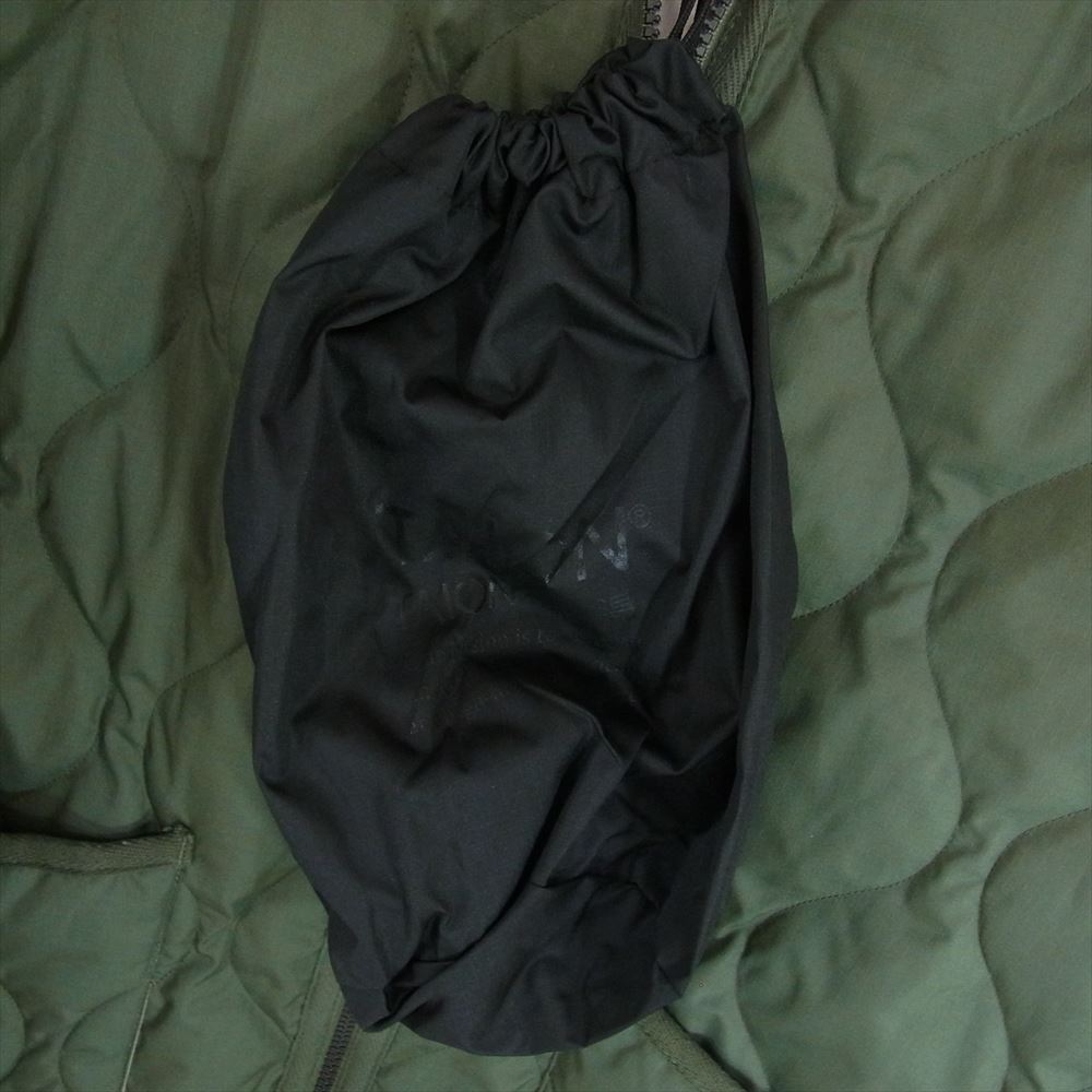 タイオン TAION-101ZML-1 VNECK ZIP JACKETS ミリタリー  Vネック ジップ ジャケット カーキ系 XL【中古】