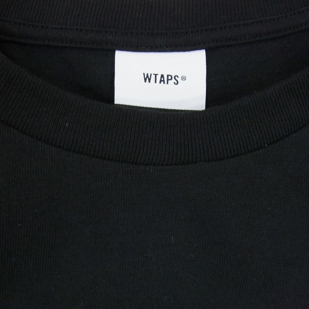 WTAPS ダブルタップス 22SS 221ATDT-STM03S MOON&STAR ムーン&スター ショート スリーブ 半袖 Tシャツ ブラック系 X02【美品】【中古】