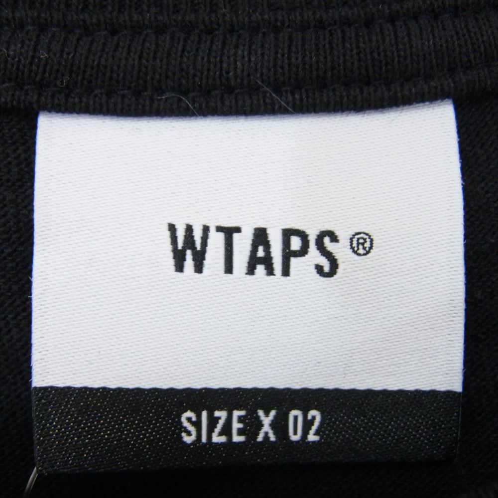 WTAPS ダブルタップス 22SS 221ATDT-STM03S MOON&STAR ムーン&スター ショート スリーブ 半袖 Tシャツ ブラック系 X02【美品】【中古】
