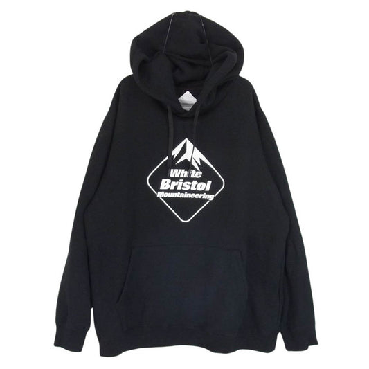 F.C.R.B. エフシーアールビー 22AW WM2273529 × WHITE MOUNTAINEERING ホワイトマウンテニアリング プリント プルオーバー パーカー ブラック系 3【中古】