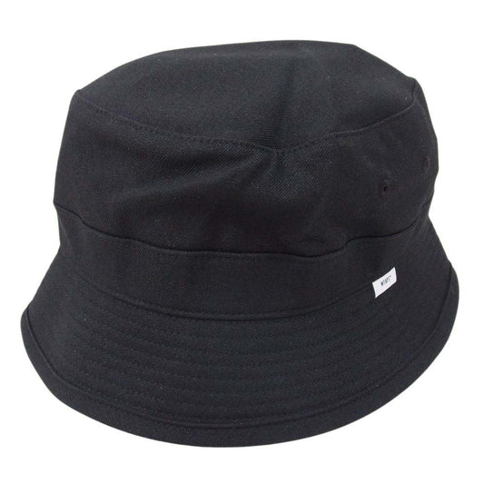 WTAPS ダブルタップス 23SS 231HCDT-HT02 HAT POLY TWILL WUT URBAN TERRITORY HAT ポリ ツイル バケット ハット ブラック系 X03【美品】【中古】
