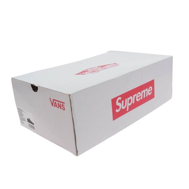 Supreme シュプリーム 20AW × Vans Half Cab Pro 92 Croc バンズ ハーフキャブ プロ 92 クロック スニーカー ブラック系 28.5cm【極上美品】【中古】