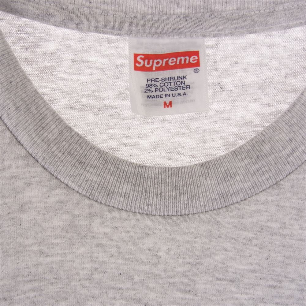 Supreme シュプリーム 24SS Maradona Tee マラドーナ プイント 半袖 Tシャツ グレー系 M【新古品】【未使用】【中古】