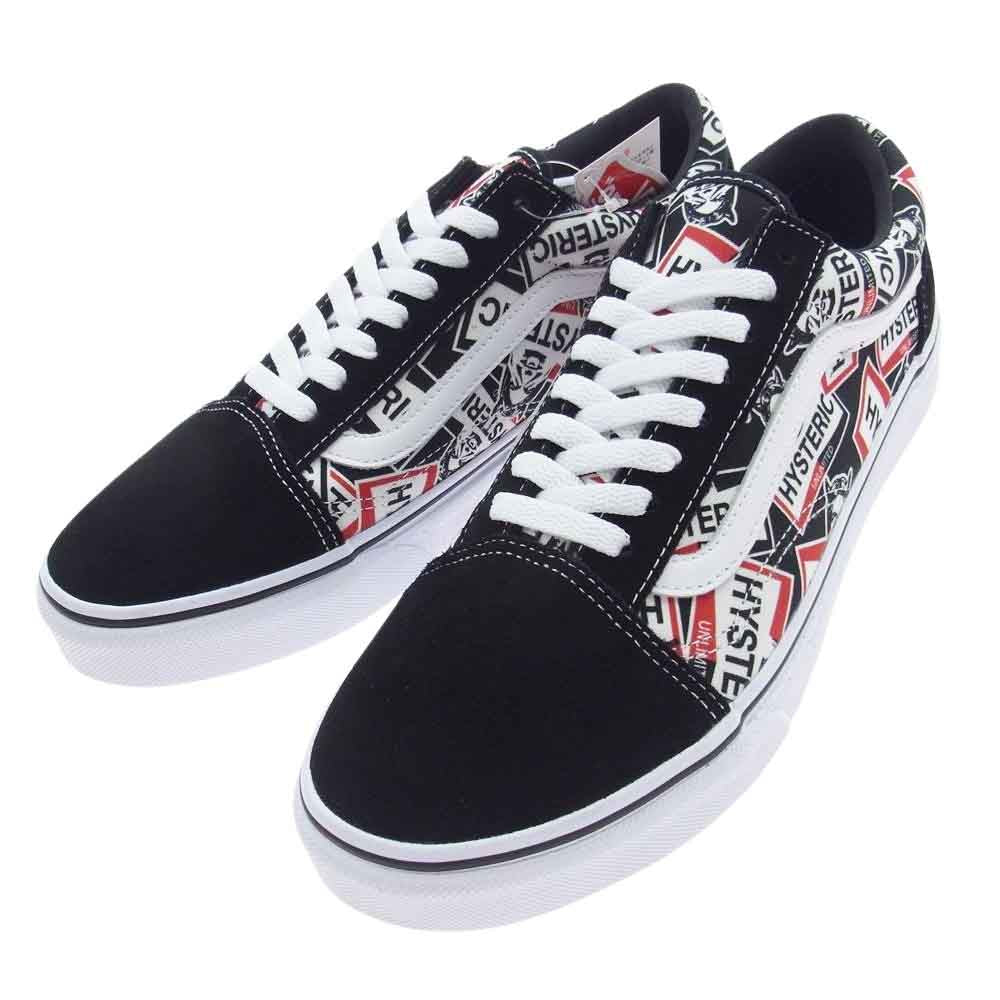 HYSTERIC GLAMOUR ヒステリックグラマー  670925-0001 × VANS バンズ OLD SKOOL オールドスクール スニーカー マルチカラー系 27.5cm【極上美品】【中古】