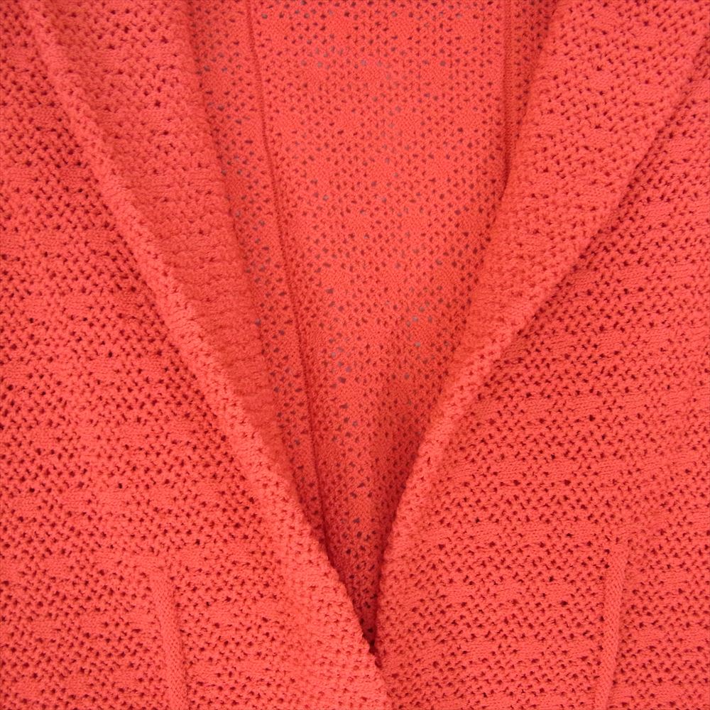 HIROKO KOSHINO ヒロコ・コシノ フリンジ カーディガン レッド系 40【中古】