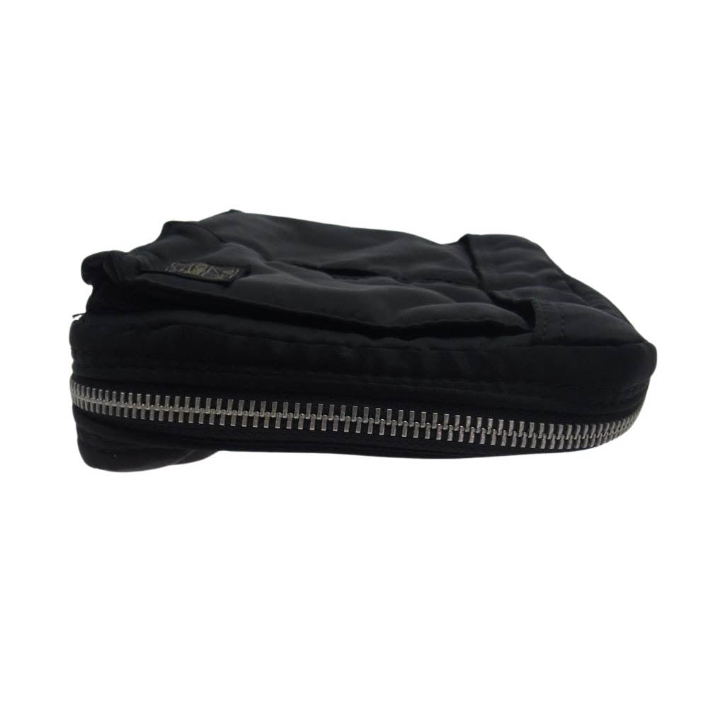 PORTER ポーター タンカー 手帳 カバー ブラック系【中古】