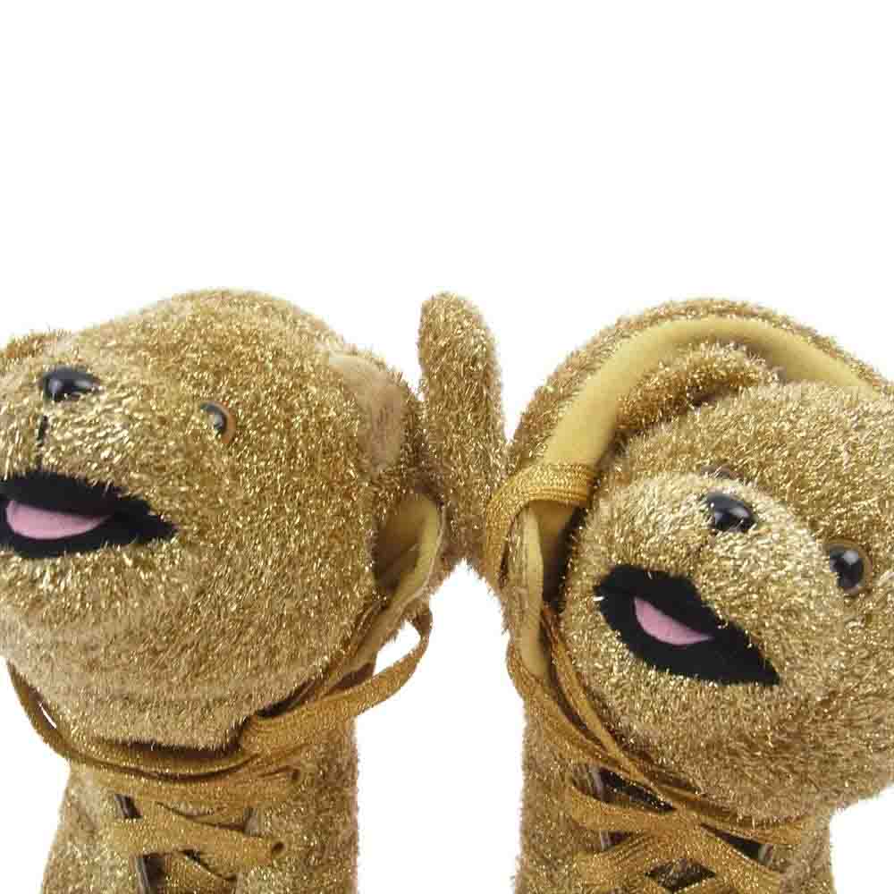 adidas アディダス G96188 Jeremy Scott JS BEAR ジェレミー スコット ベアー ハイカット スニーカー ゴールド系 26.5【中古】