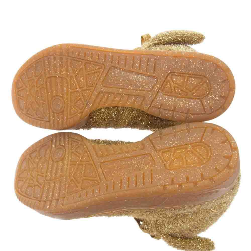 adidas アディダス G96188 Jeremy Scott JS BEAR ジェレミー スコット ベアー ハイカット スニーカー ゴールド系 26.5【中古】