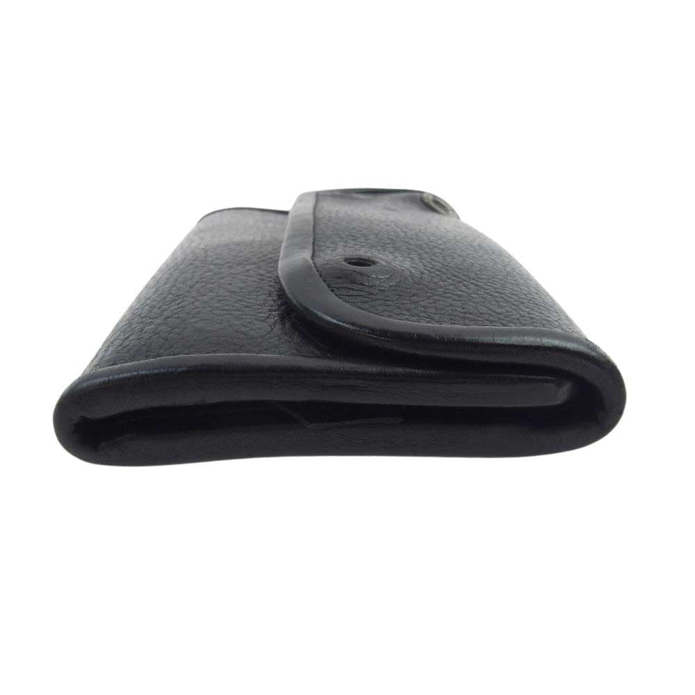 BILL WALL LEATHER ビルウォールレザー ラージカレンシー ロングウォレット 長財布 ブラック系【中古】