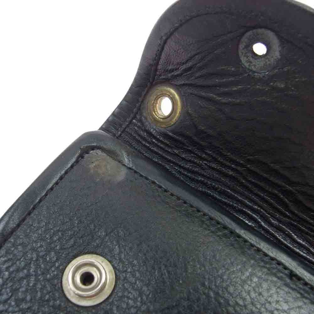 BILL WALL LEATHER ビルウォールレザー ラージカレンシー ロングウォレット 長財布 ブラック系【中古】