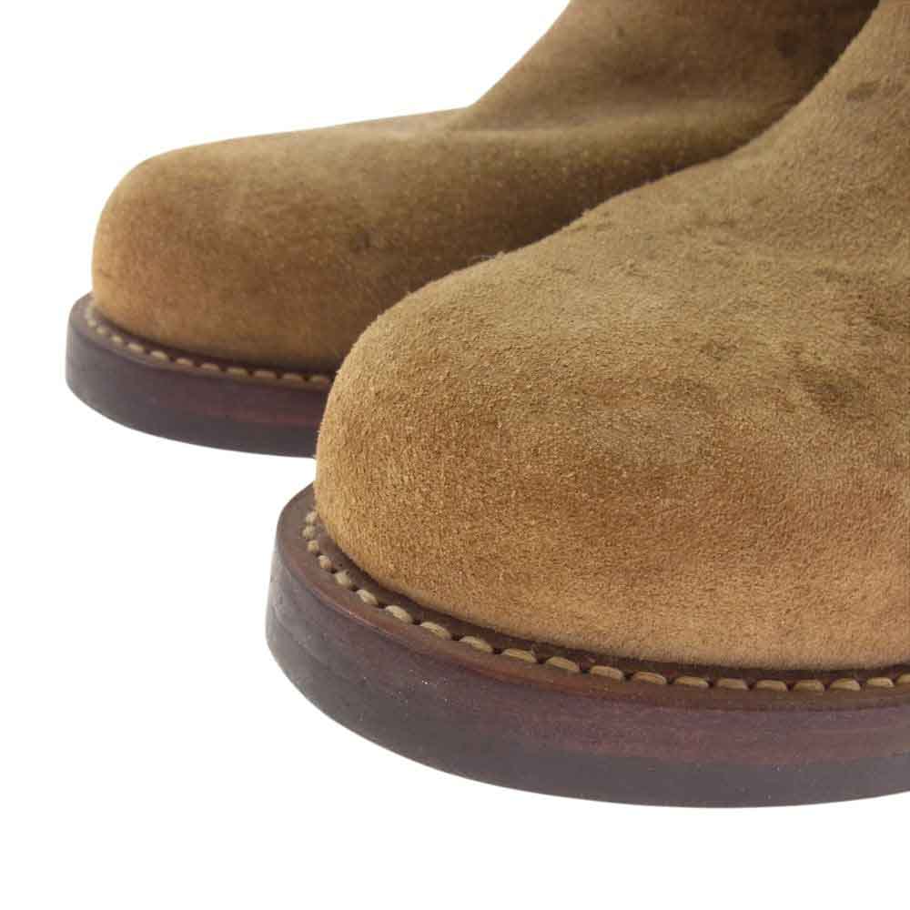 MADE IN GM JAPAN メイドインジーエムジャパン vibram ビブラム ソール スエード エンジニア ブーツ ブラウン系 8 2/1【中古】