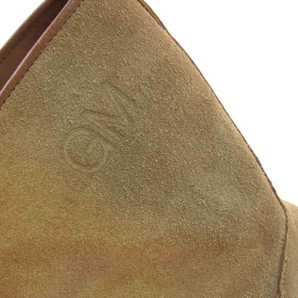MADE IN GM JAPAN メイドインジーエムジャパン vibram ビブラム ソール スエード エンジニア ブーツ ブラウン系 8 2/1【中古】