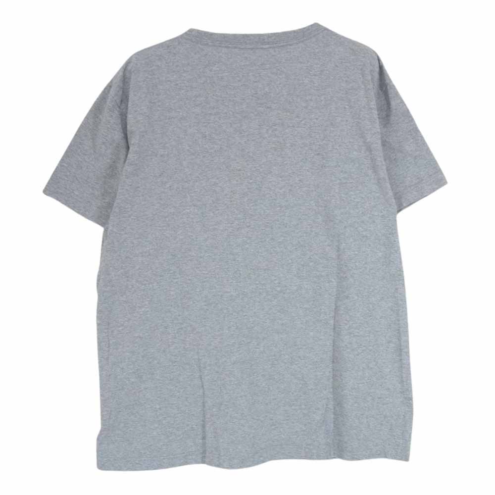 ALPHA アルファ TC1126 INDUSTRIES プリント クルーネック 丸首 半袖 Ｔシャツ グレー系 L【中古】