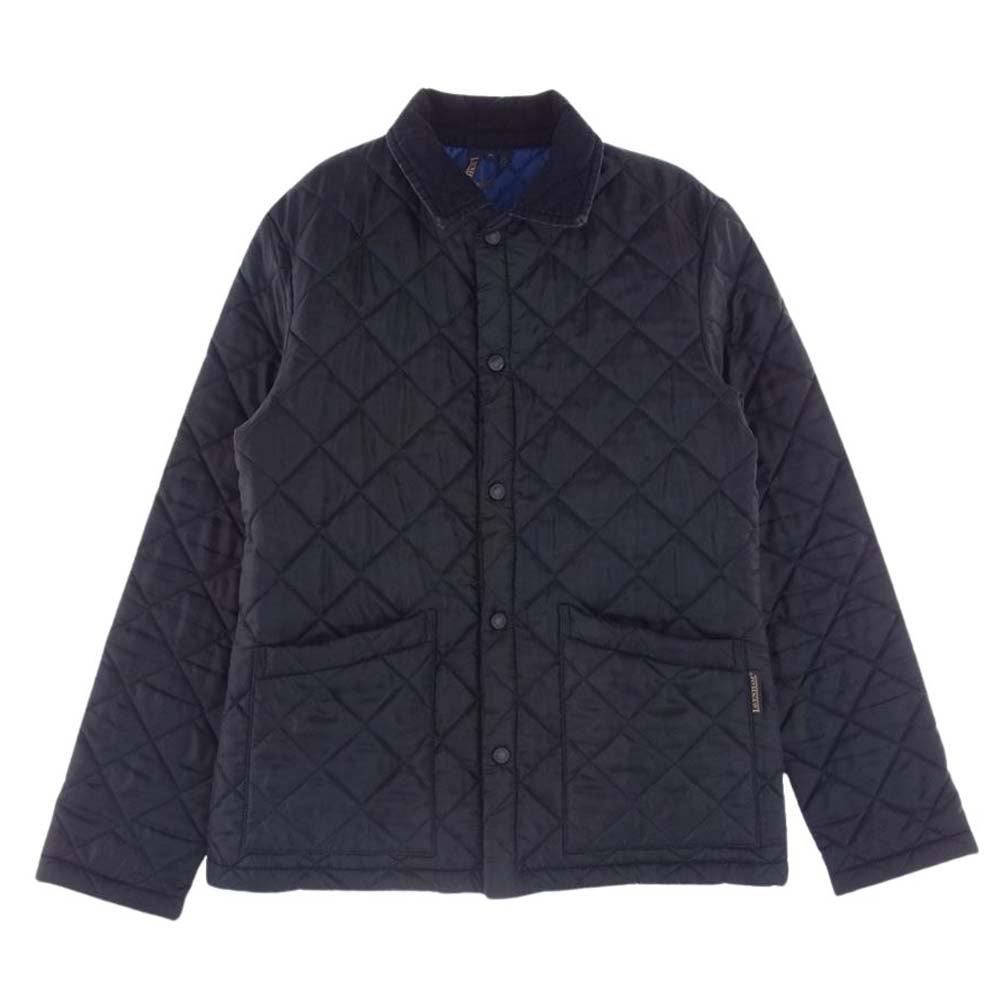 LAVENHAM ラベンハム イギリス製 国内正規品 キルティング 中綿 ジャケット ブラック系 38【中古】