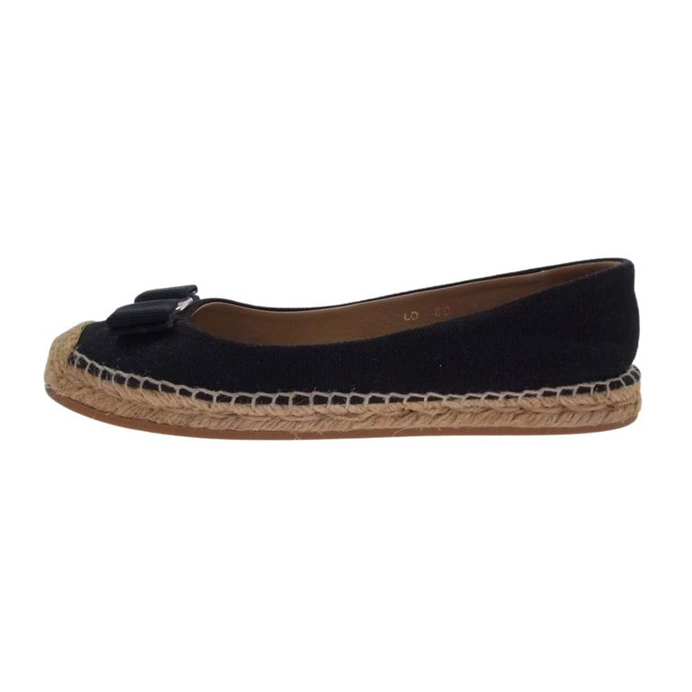 Salvatore Ferragamo サルヴァトーレフェラガモ エスパドリーユ シューズ 8【中古】