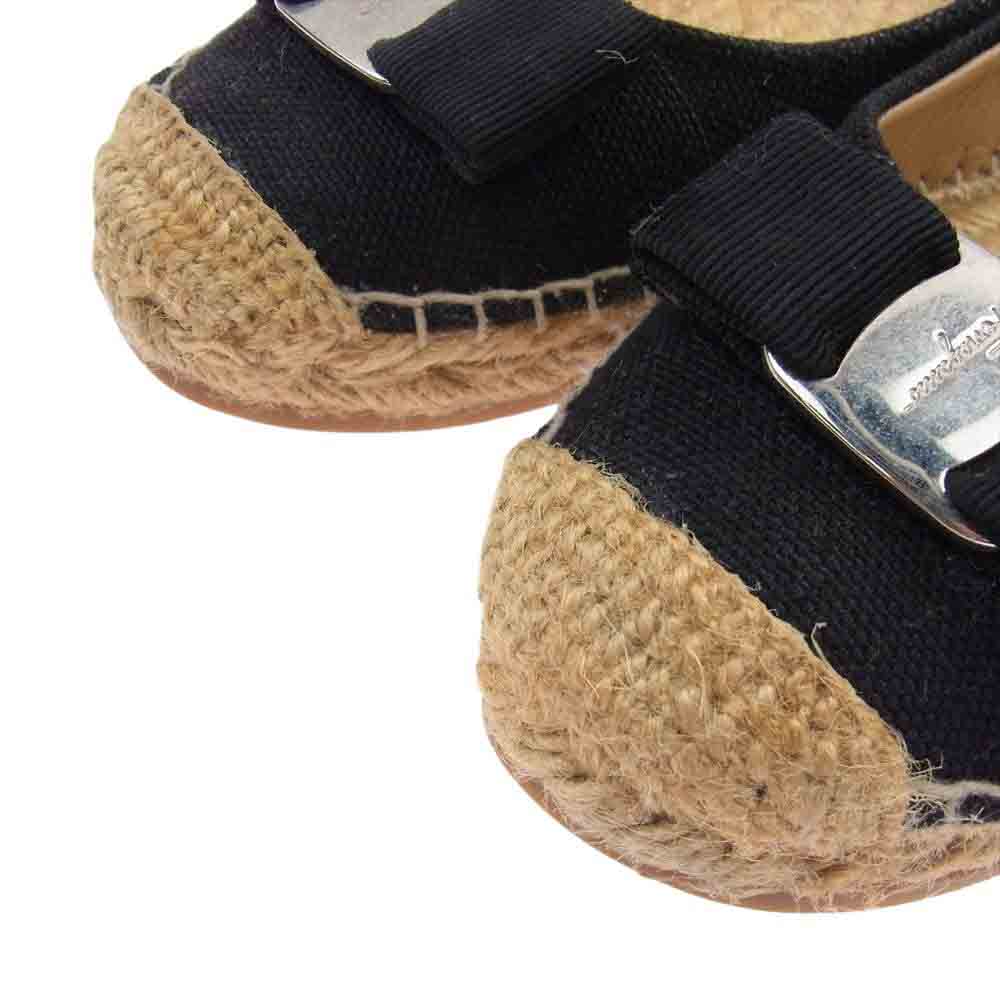 Salvatore Ferragamo サルヴァトーレフェラガモ エスパドリーユ シューズ 8【中古】