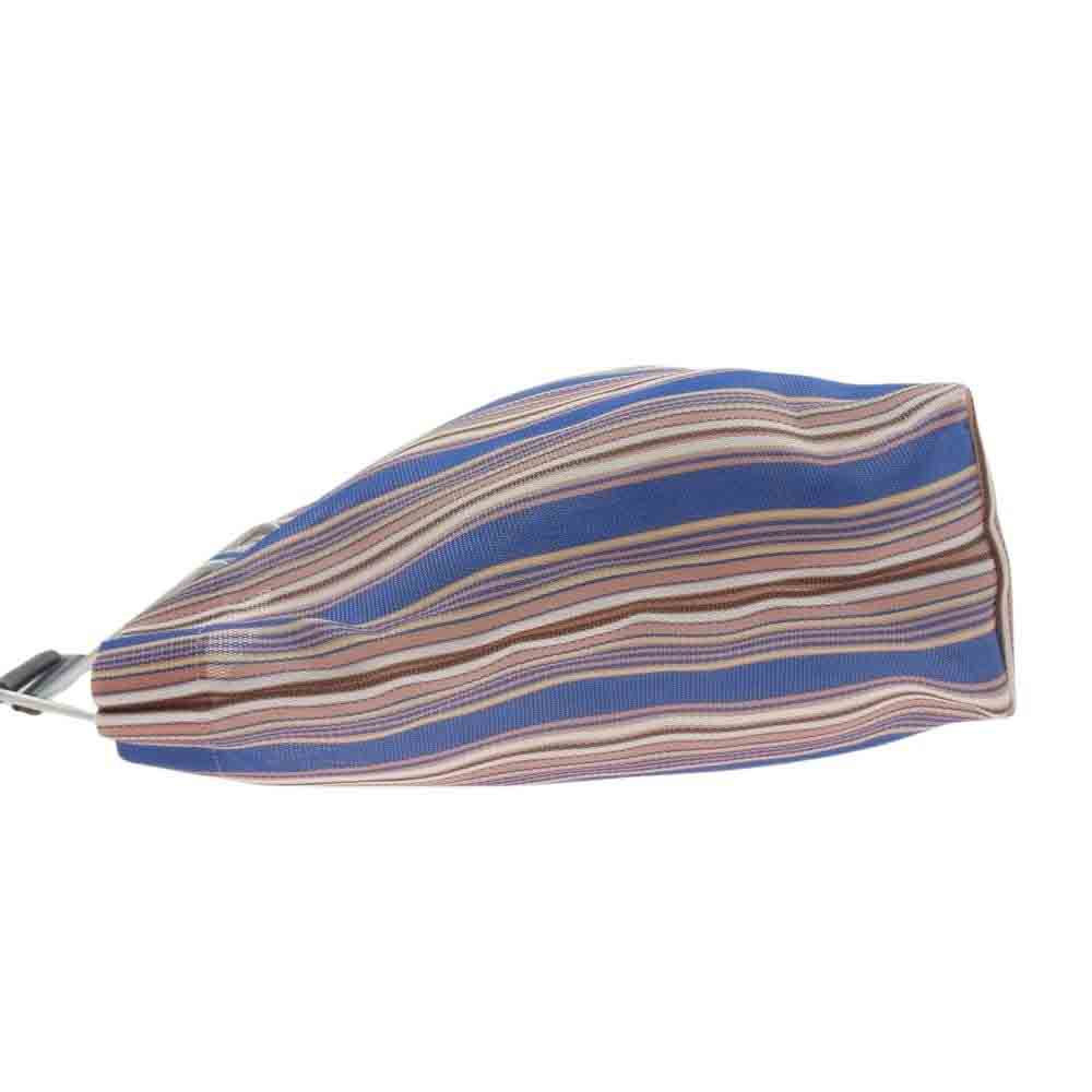 MARNI マルニ MARKET STRIPE BAG マーケット ストライプ トート バッグ マルチカラー系【中古】