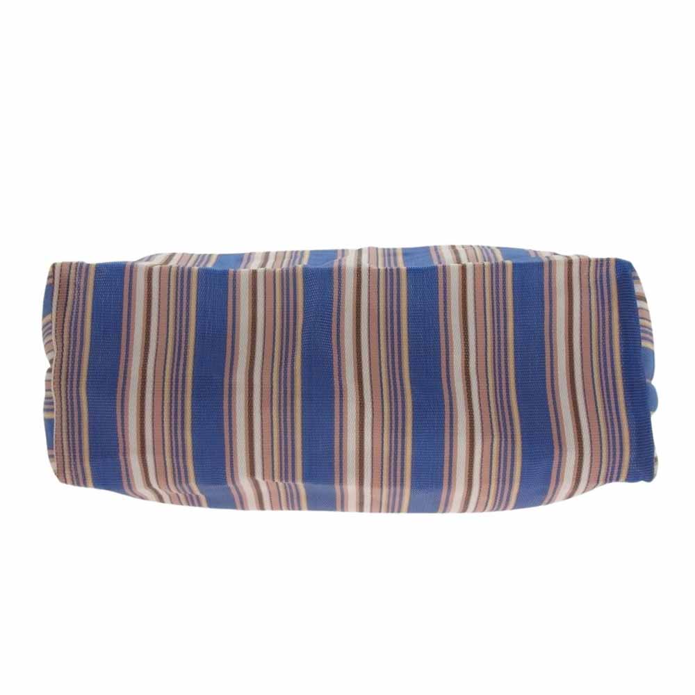 MARNI マルニ MARKET STRIPE BAG マーケット ストライプ トート バッグ マルチカラー系【中古】