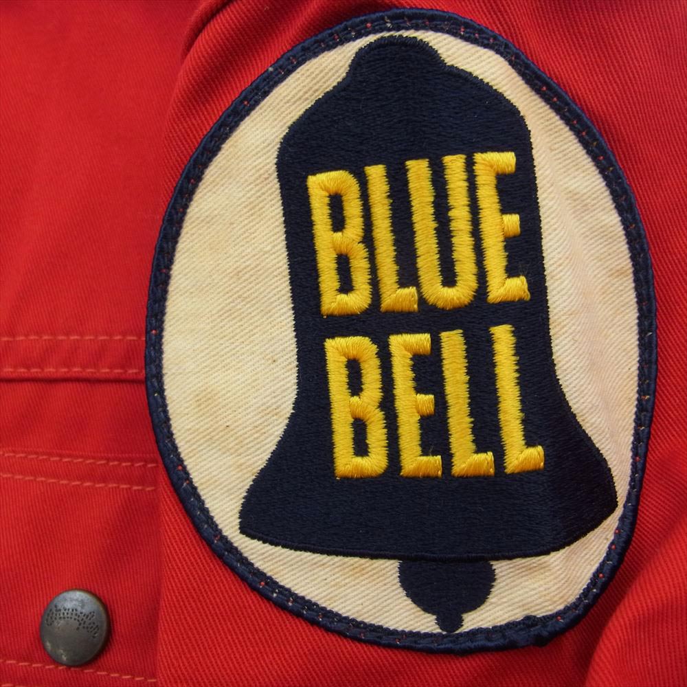 Wrangler ラングラー M4012-68 12MJZ 60s 復刻 縦ベルタグ デッドストック BLUE BELL ワッペン チャンピオンジャケット  レッド系 40【極上美品】【中古】
