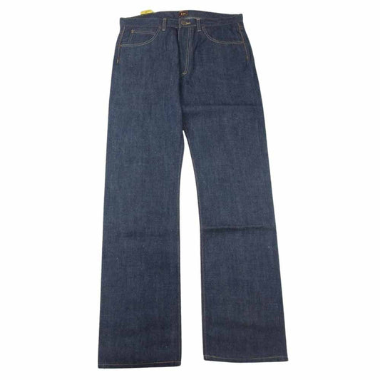 The REAL McCOY'S ザリアルマッコイズ C-TK-2056 × LEE リー 日本製 101-Z COWBOY PANTS リジット セルビッジ デニム パンツ インディゴブルー系 32×34【極上美品】【中古】