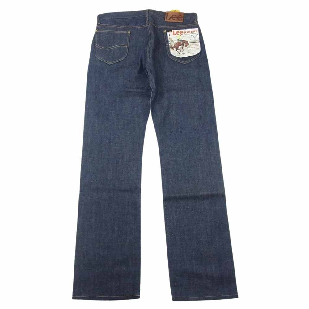 The REAL McCOY'S ザリアルマッコイズ C-TK-2056 × LEE リー 日本製 101-Z COWBOY PANTS リジット セルビッジ デニム パンツ インディゴブルー系 32×34【極上美品】【中古】