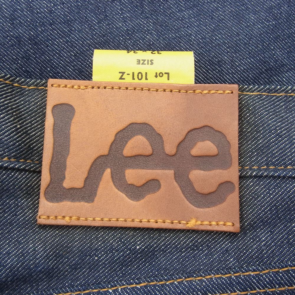 The REAL McCOY'S ザリアルマッコイズ C-TK-2056 × LEE リー 日本製 101-Z COWBOY PANTS リジット セルビッジ デニム パンツ インディゴブルー系 32×34【極上美品】【中古】