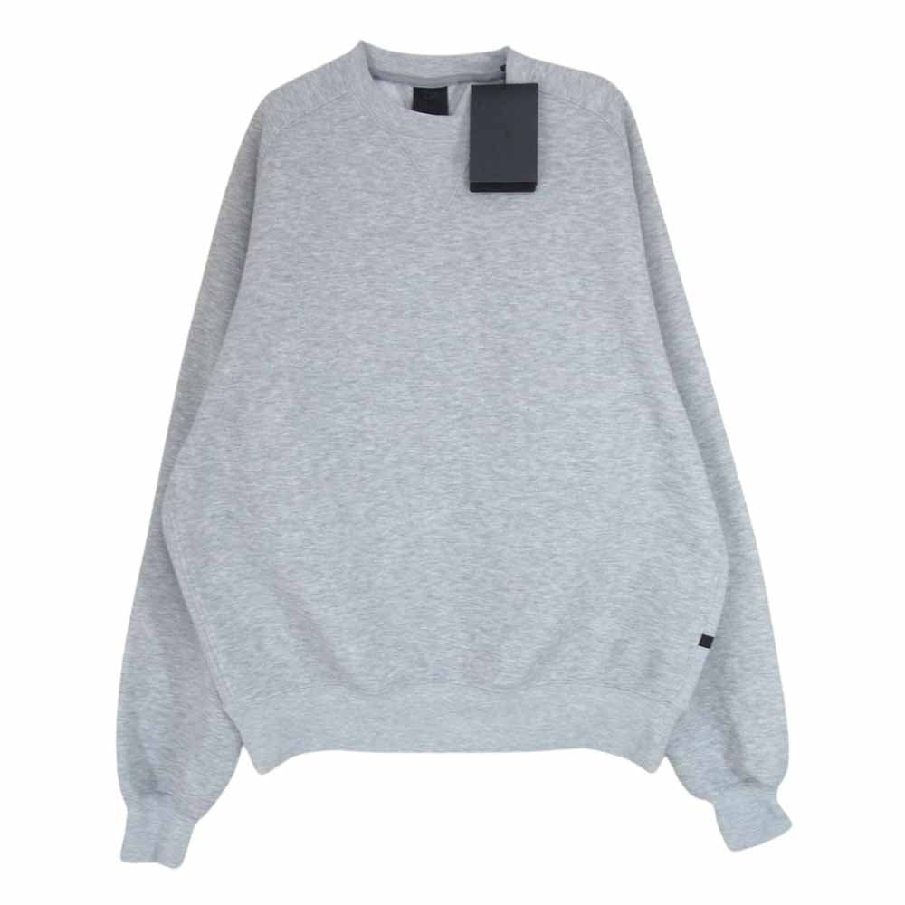 ダイワピア39 BE-50022W TECH FREEDOM SLEEVE CREW NECK SWEAT SHIRTS テック フリーダム スリーブ クルーネック スウェット グレー系 M【極上美品】【中古】