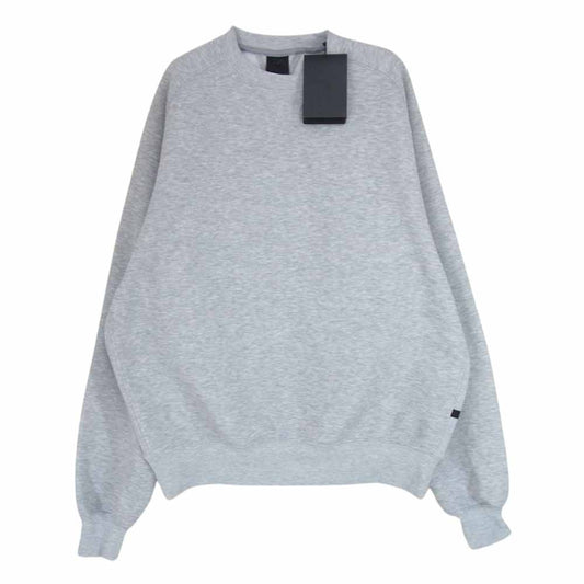 ダイワピア39 BE-50022W TECH FREEDOM SLEEVE CREW NECK SWEAT SHIRTS テック フリーダム スリーブ クルーネック スウェット グレー系 M【極上美品】【中古】