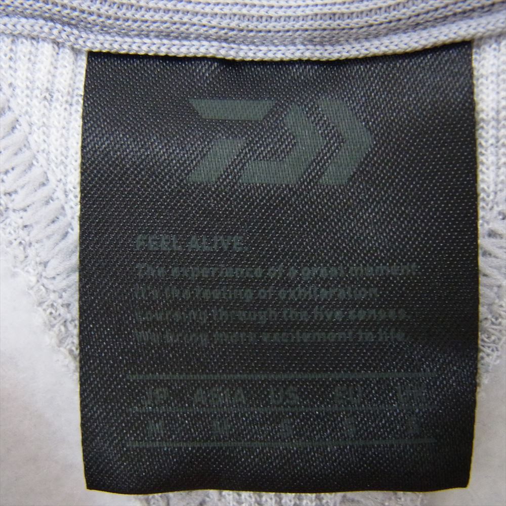 ダイワピア39 BE-50022W TECH FREEDOM SLEEVE CREW NECK SWEAT SHIRTS テック フリーダム スリーブ クルーネック スウェット グレー系 M【極上美品】【中古】