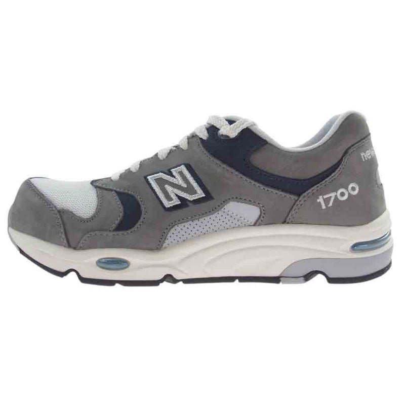 NEW BALANCE ニューバランス CM1700TE M1700 スエード メッシュ スニーカー グレー系 27cm【中古】