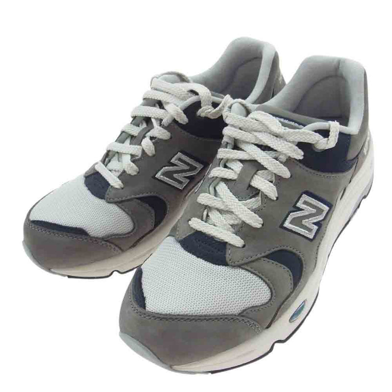 NEW BALANCE ニューバランス CM1700TE M1700 スエード メッシュ スニーカー グレー系 27cm【中古】