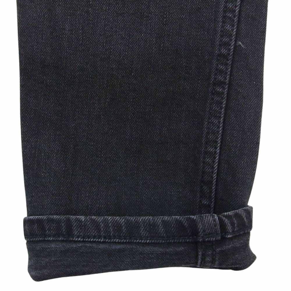 スビ 150730 ダメージ加工 デニム パンツ ブラック系 34【中古】