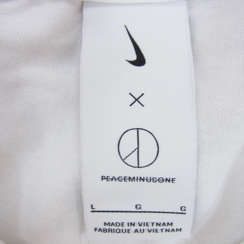NIKE ナイキ 23SS × PEACEMINUSONE ピースマイナスワン LS T-Shirt White フラワープリント ロングス –  ブランド古着 LIFE