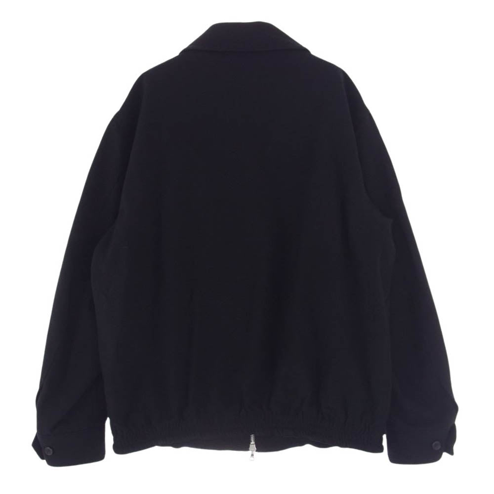 markaware マーカウェア 22C-06BL01C ORGANIC WOOL SURVIVAL CLOTH SPORTS JACKET オーガニックウール サバイバル クロス スポーツ ジャケット ブラック系 1【極上美品】【中古】