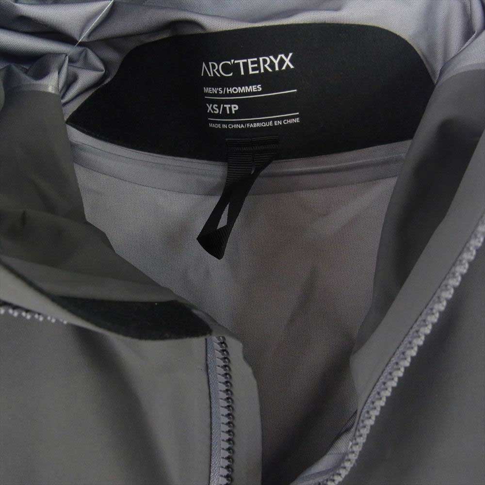 ARC'TERYX アークテリクス  29067-138851 BETA LONG JACKET ベータ ロング ジャケット クラウド グレー系 XS【極上美品】【中古】