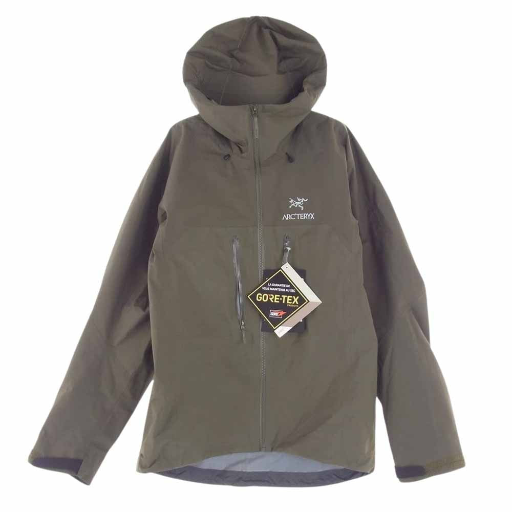 ARC'TERYX アークテリクス 25434-137997 Alpha AR Jacket アルファ AR ジャケット カーキ系 S【極上美品】【中古】