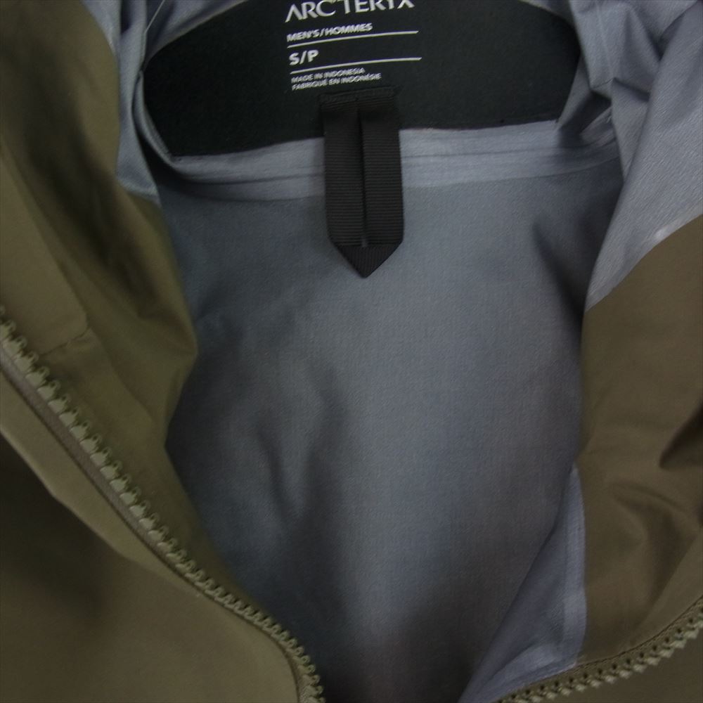 ARC'TERYX アークテリクス 25434-137997 Alpha AR Jacket アルファ AR ジャケット カーキ系 S【極上美品】【中古】