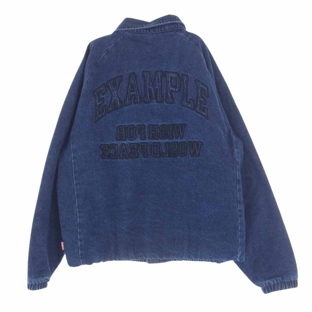 エグザンプル DENIM TRACK JKT デニム トラック ジャケット インディゴブルー系 M【中古】