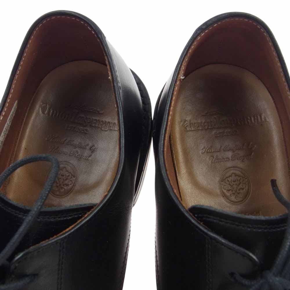 ユニオンロイヤル U2010 撥水なめし革 Water proof leather レザー シューズ ブラック系 8【中古】