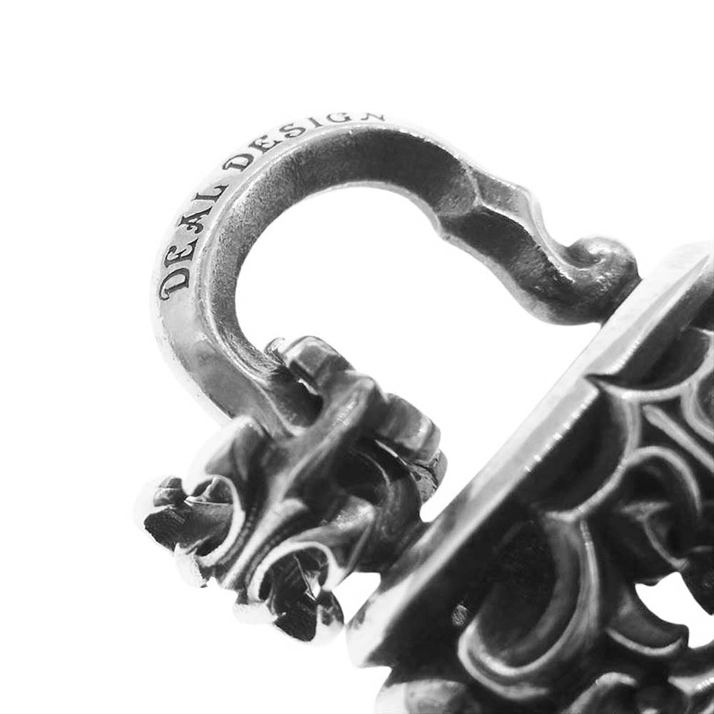 ディールデザイン 南京錠 パドロック ペンダントトップ シルバー系【中古】