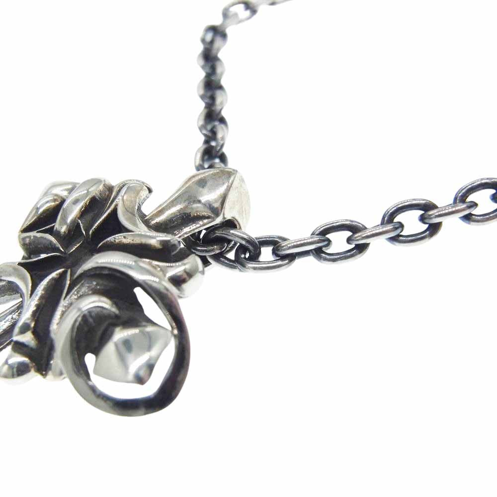 ディールデザイン クロス シルバー ペンダントトップ ネックレス  シルバー系【中古】