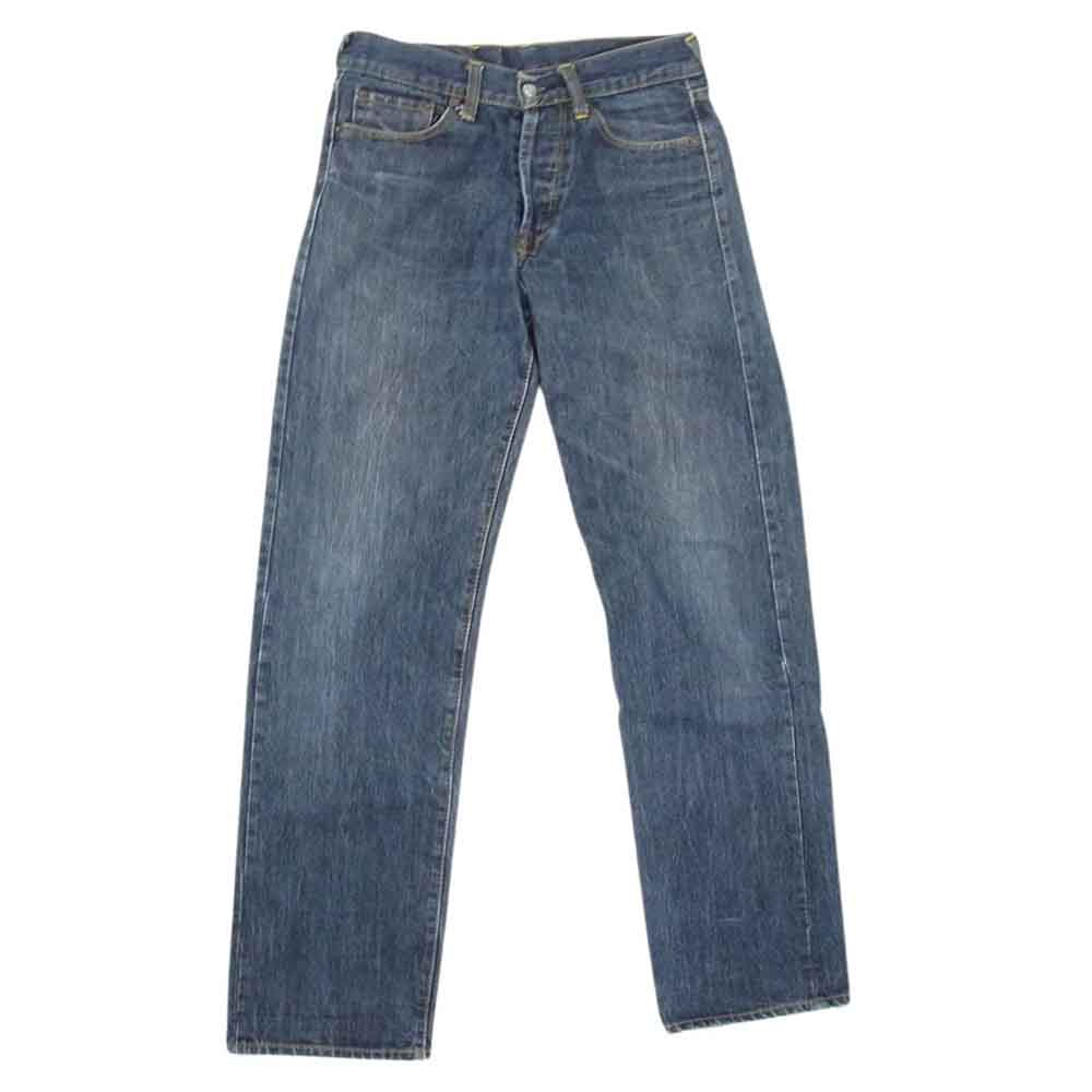 EVISU エヴィス 鯉 カモメ 刺繍 ボタンフライ デニム パンツ インディゴブルー系 30【中古】