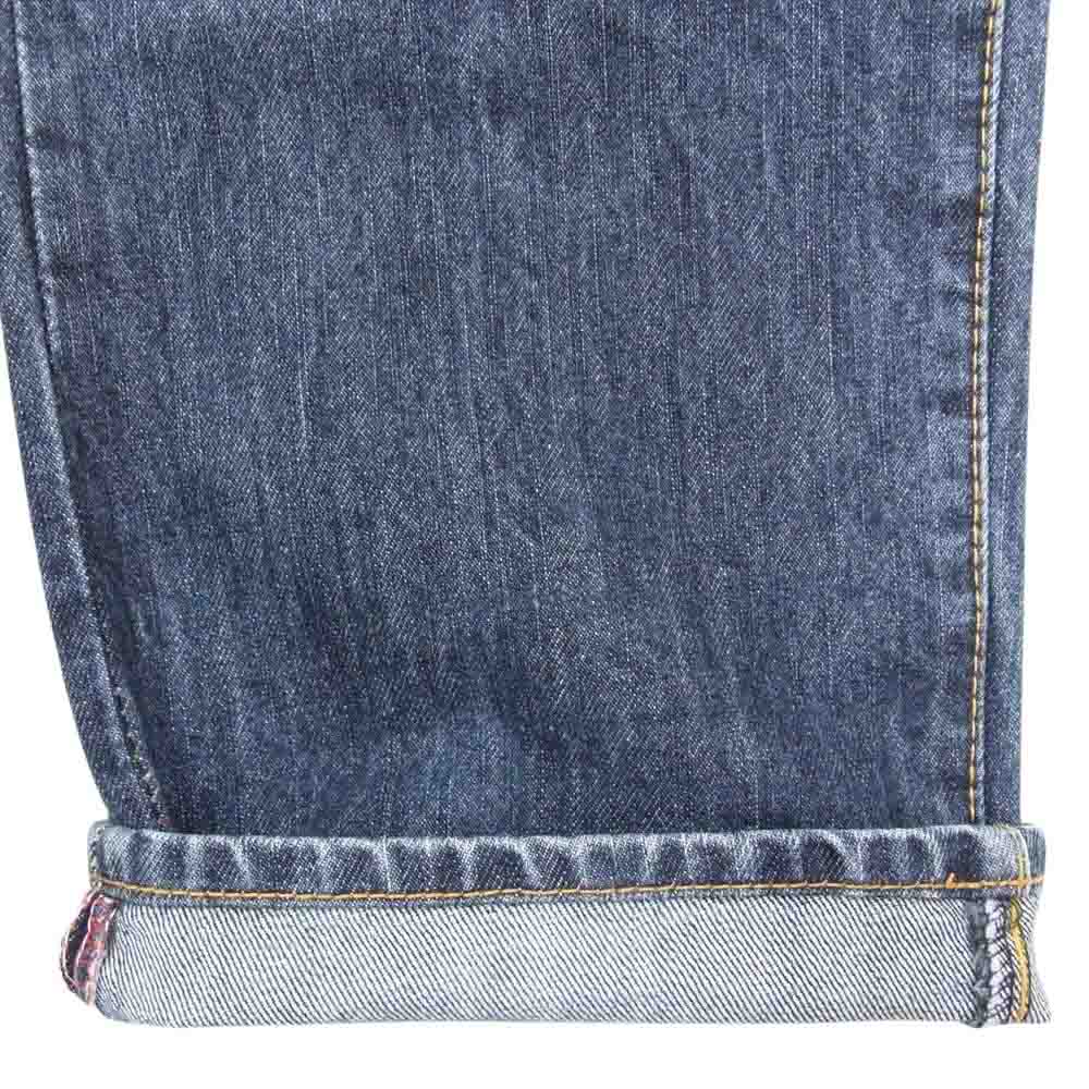 EVISU エヴィス 鯉 カモメ 刺繍 ボタンフライ デニム パンツ