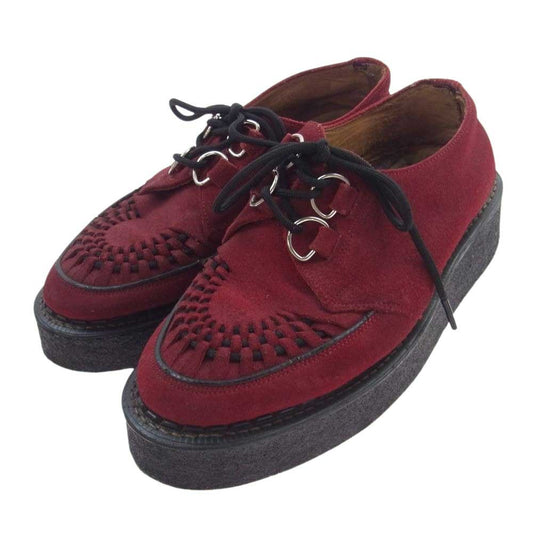 GEORGE COX ジョージコックス 3538 【訳難有】 GIBSON ギブソン ラバーソール シューズ エンジ系 実寸25cm程度【中古】