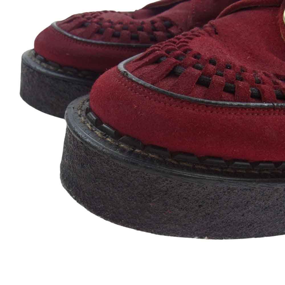 GEORGE COX ジョージコックス 3538 【訳難有】 GIBSON ギブソン ラバーソール シューズ エンジ系 実寸25cm程度【中古】