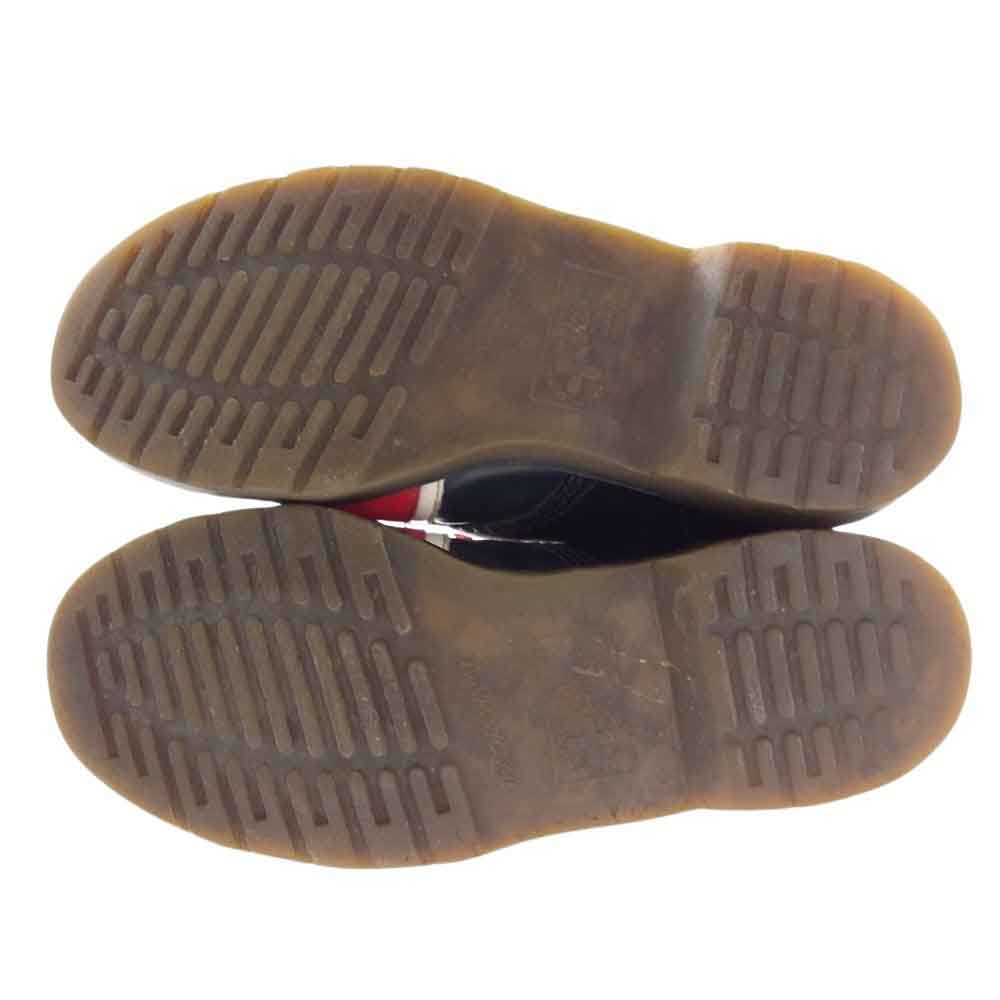 Dr.Martens ドクターマーチン 8ホール ユニオンジャック ブーツ ブラック系 US8【中古】