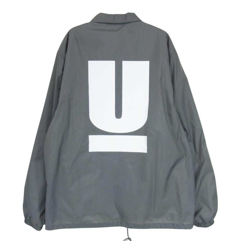 UNDERCOVER アンダーカバー U LOGO COACH JACKET Uロゴ コーチ ジャケット グレー系 M【中古】