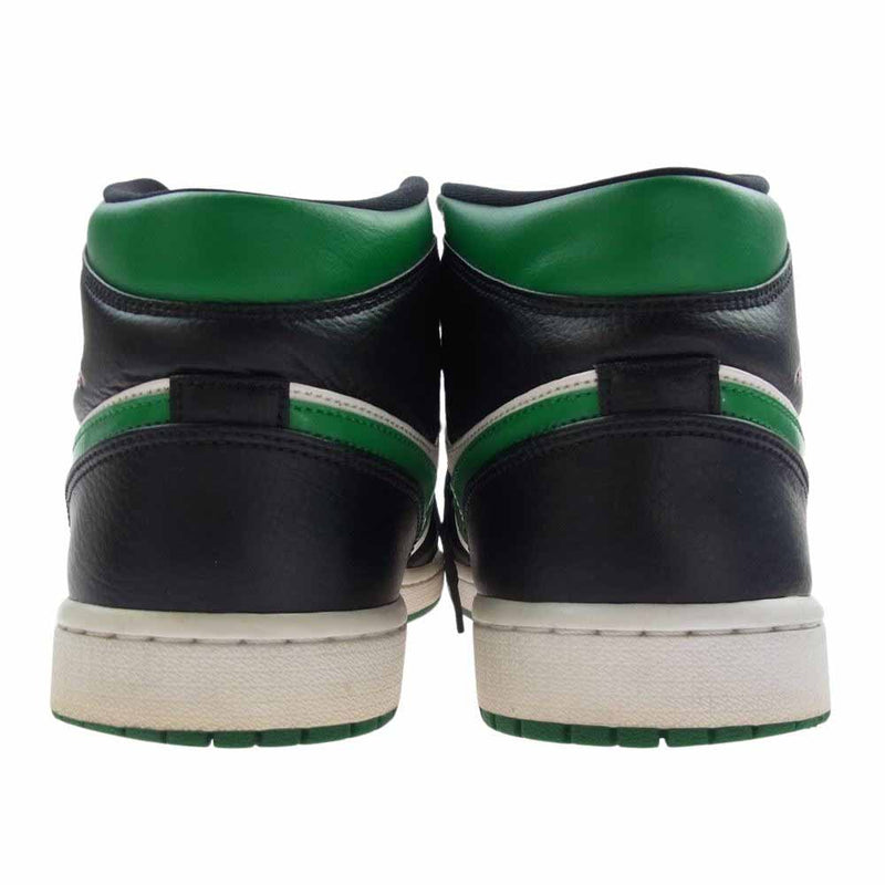 NIKE ナイキ 554724-067 AIR JORDAN 1 MID PINE GREEN エアジョーダン1 ミッド パイングリーン スニーカー グリーン系 29cm【中古】